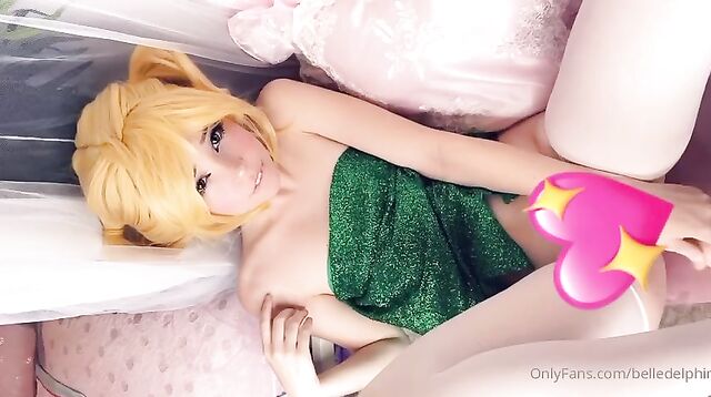 Belle Delphine Uses A Dildo As Tinker Bell