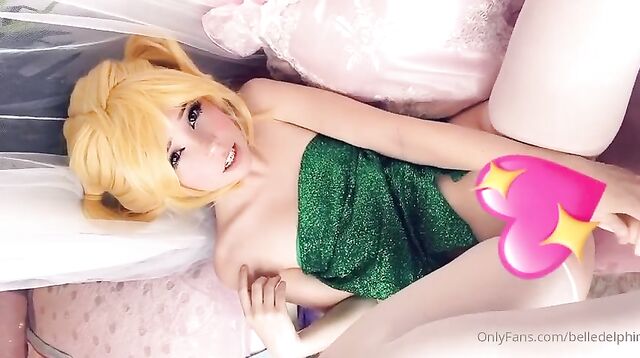 Belle Delphine Uses A Dildo As Tinker Bell